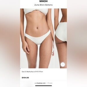Mikoh Swim‎ Bottoms Size S